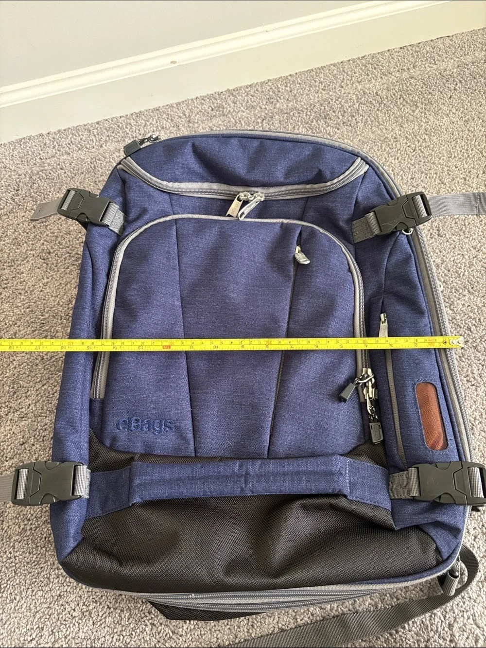 eBags Mother Lode Travel Backpack Convertible Expandable Luggage Bag